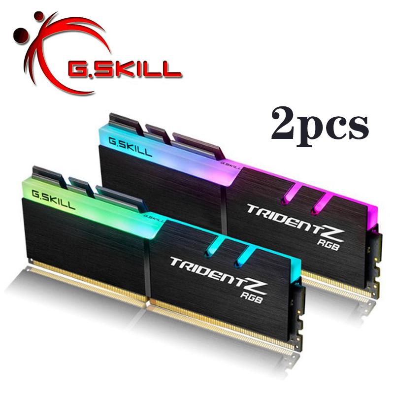 

G.Skill Trident Z RGB PC RAM DDR4 memory PC4 8GB 32GB 16GB 3200Mhz 3000Mhz 3600Mhz 4266Mhz Desktop 8G 16G 3000 3200 MHZ DIMM