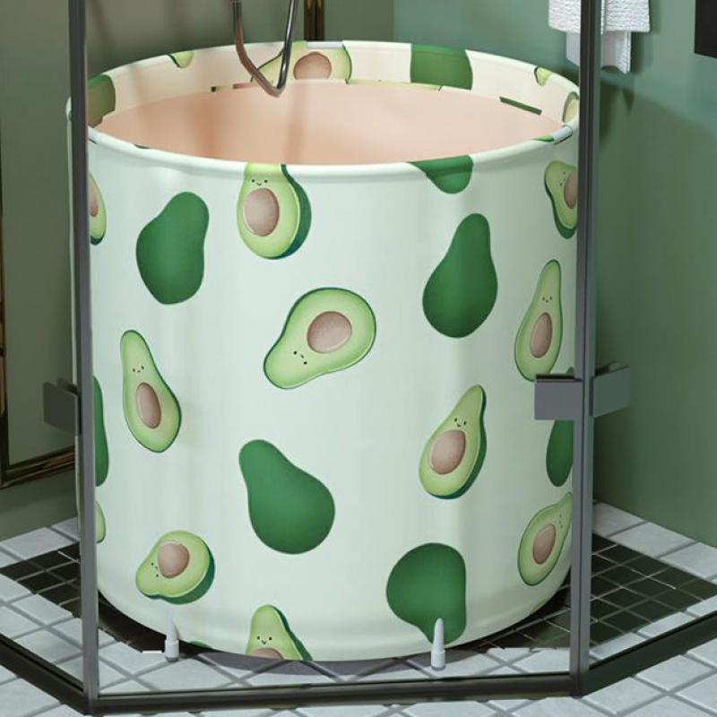 

Bath Barrel Adults Fold Household Bath Barrel Women's Whole Body Artifact Large Sitting And Thicken Adult