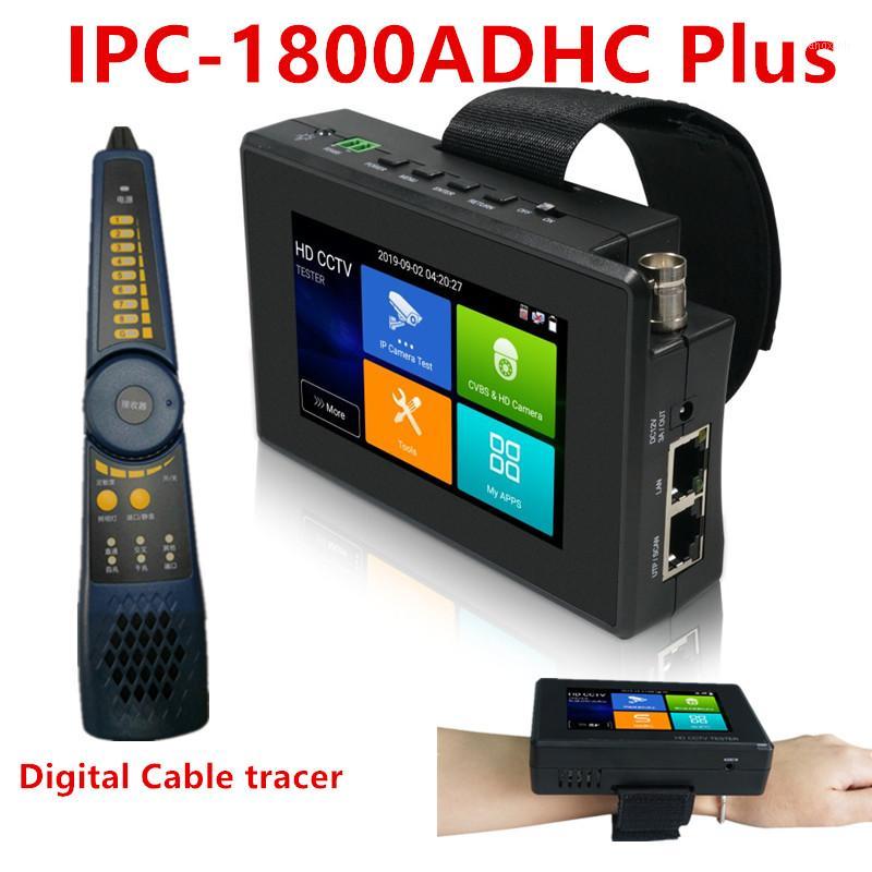 

HD CCTV Tester IPC-1800ADH Plus 4K 8MP IP CVBS CVI TVI AHD WiFi Hotspot Digital Cable Tracer RJ45 TDR IP Camera Tester POE1