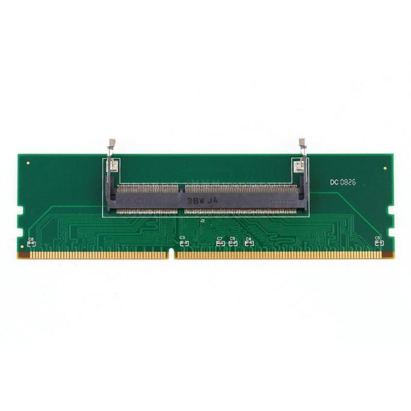 

DDR3 SO-DIMM to Desktop Adapter Card Memory RAM Connector Professional Laptop 200 Pin 240 Pin DIMM DDR3 Computer Memory Adapter