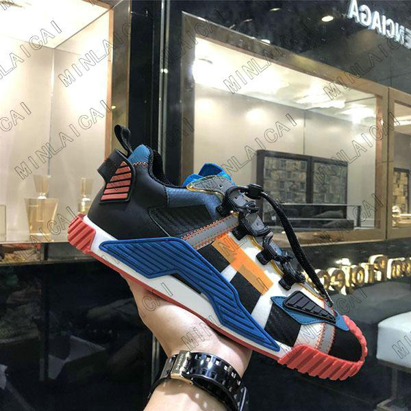 

Men Slusso Slip On Rubber Outsole Luxurys Designers Sorrento 3M Sneaker Trainer Runner NS1 Lace-up Shoes