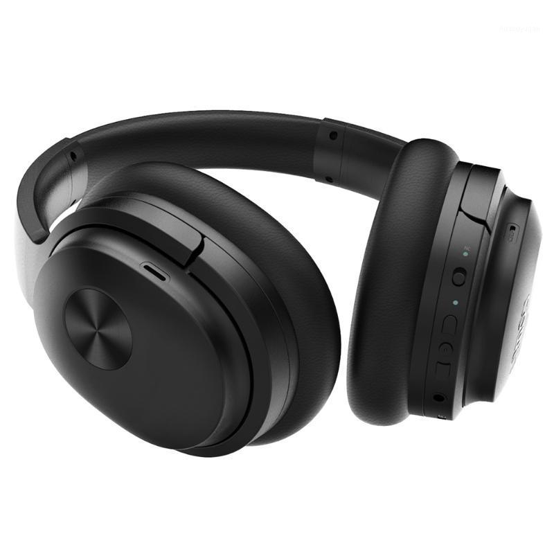 

Cowin SE7[Upgraded] Bluetooth Headphones Active Noise Cancelling Headphones Wireless Over Ear Foldable ANC Earphone with Mic1, Black