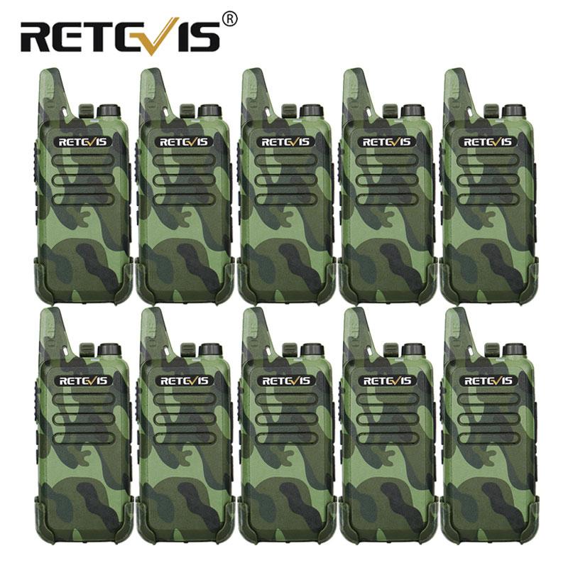

10pcs RETEVIS RT22 Professional Handy Walkie Talkie Mini FRS VOX USB Charge UHF Two Way Radio Comunicador Hotel/Restaurant