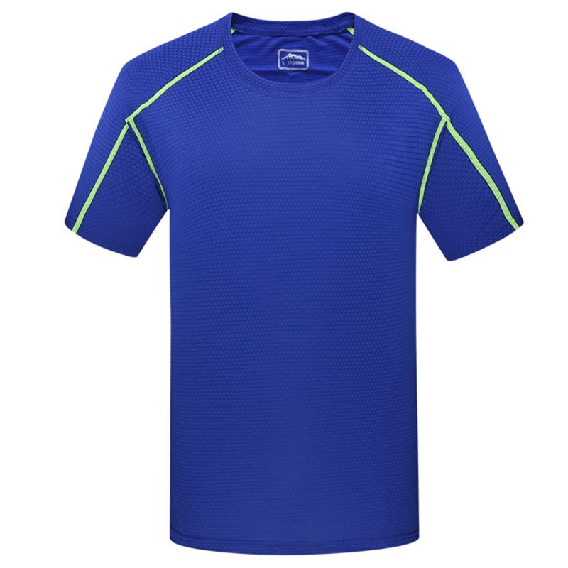 

WWKK Couple Solid Color T-Shirt Summer Breathable Breathable Mountaineering Short Sleeve Tops Shirt Casual Tees Hiking T-Shirts, Fruit green(men)