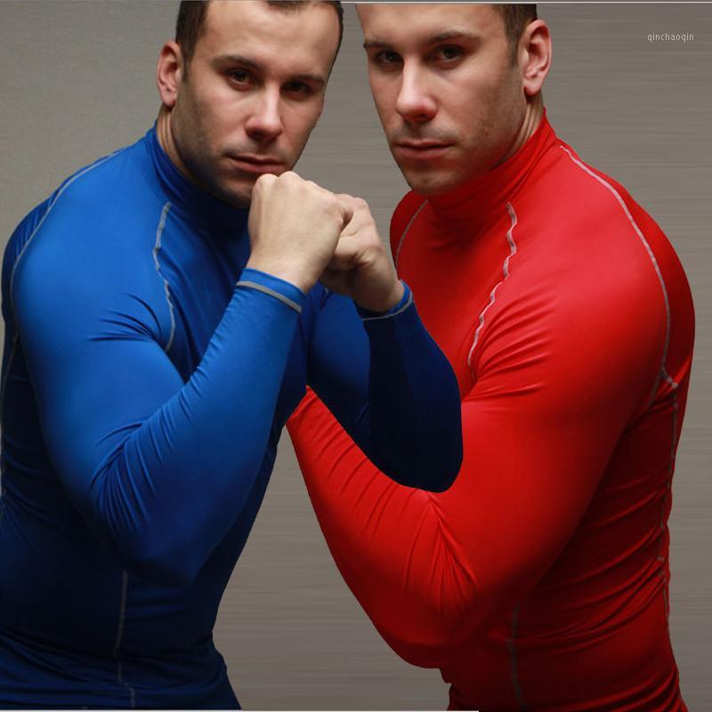 

New Mens Compression Under Base Layer Top Sports Tight Long Sleeve1, Black