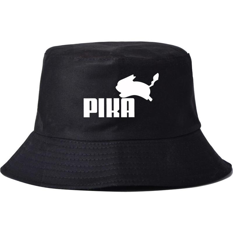 

2020 summer k funny cute Pika hat Men women bucket hat outdoor hunting panama fishing cap bucket women, Wkite 1