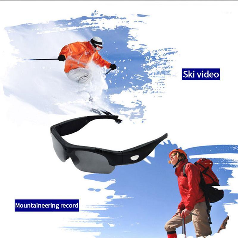 

HD 1080P Camera Smart Glasses Black/Orange Polarized Lens Sunglasses Camera Action Sport Video Glasses With SD Card Slot1