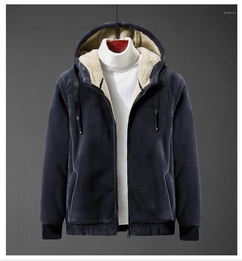 

Mens Winter Fleece Hoodie Warm Heat Insulation Black Sweatshirt Hoodie Size X-8XL Unisex Zipper Anti-Theft Grey Coat Jacket1, Blue