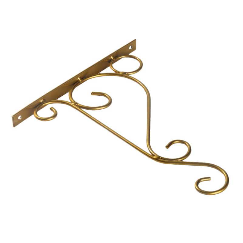 

Landscaping Decoration European Style Romantic Home Wall Hanging Bracket Bathroom Plants Iron Flower Pot Hook Balcony Garden