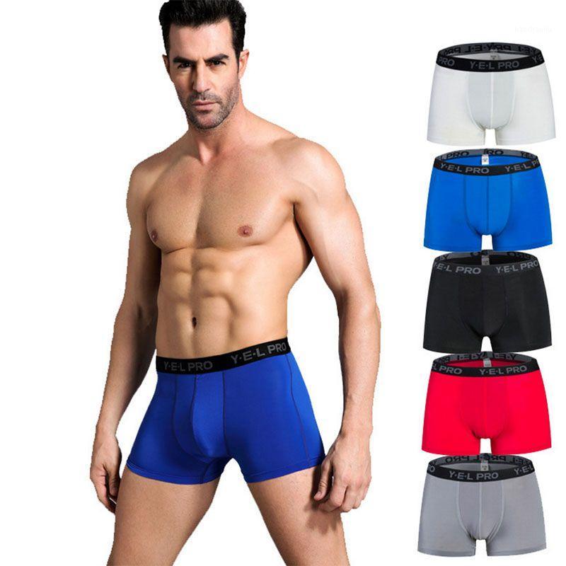 

Gym Leggings Men Crossfit Shorts Running Compression Maillots De Football Sports Boxer Jogging Underwear Running Shorts1, White