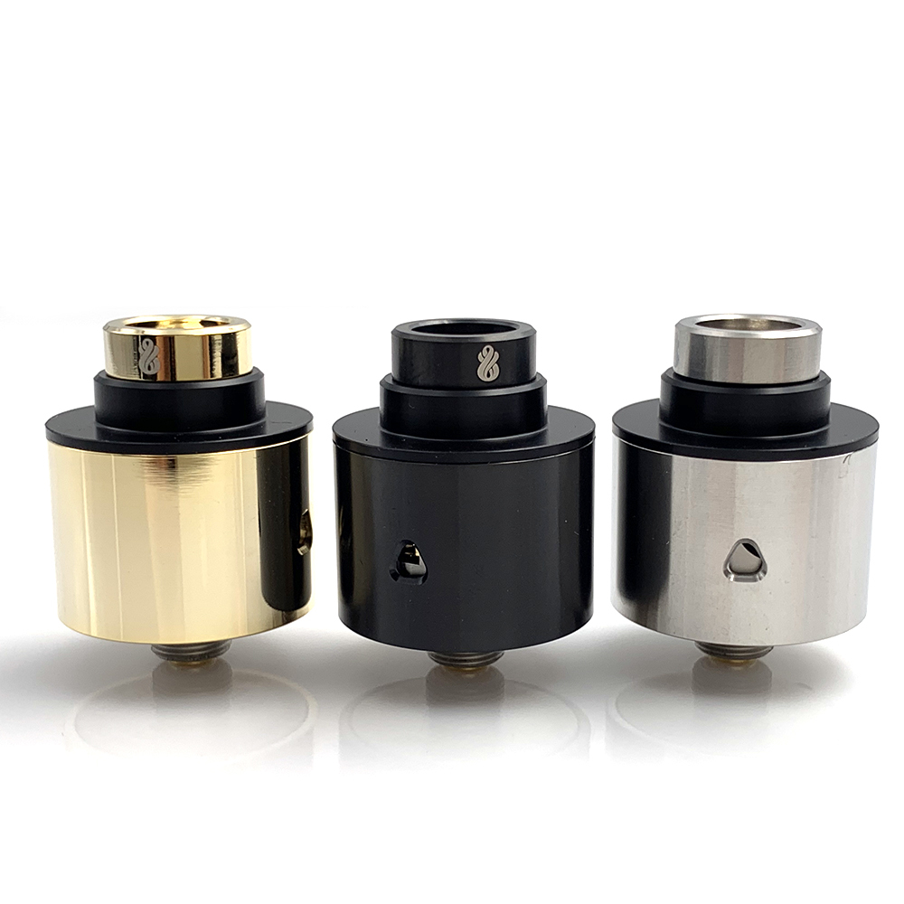 

RunVape Hussar Legacy RDA Tank V2 22mm 316SS Rebuildable Dripping Atomizer with BF PIN Squonker For 510 Vape Mod