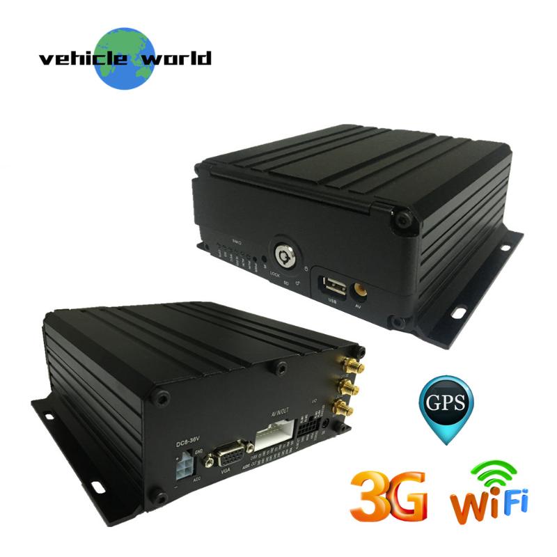 

4Channels 2.0MP AHD 1080P HDD SD Card GPS WIFI 3G Mobile DVR for Vehicle Car Taxi Trailer Truck School Bus