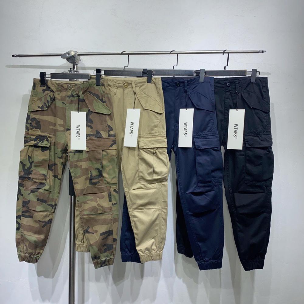 

Wtaps Cargo Long Lye Tokyo Japan Trousers Women Men Pants Streetwear Hip Hop Harajuku Sweatpants Joggers Fitness Clothing Casual 1114, Black n3