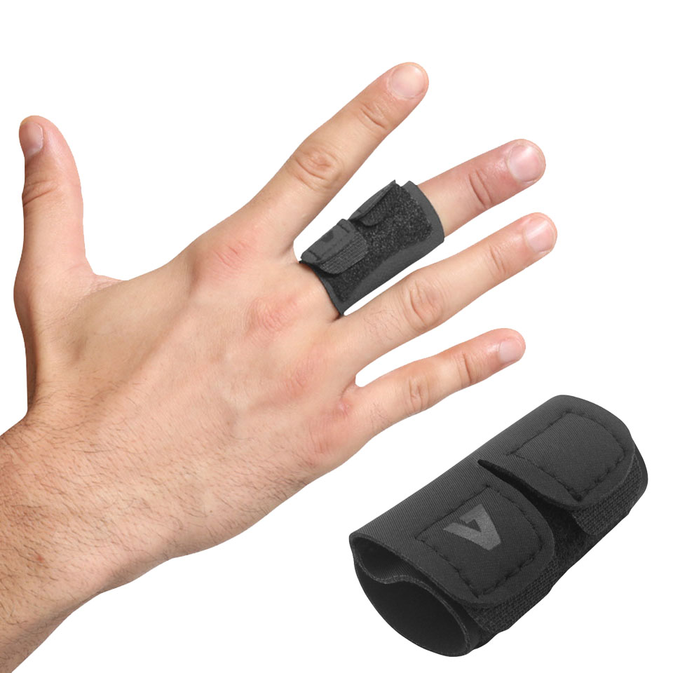 

Adjustable Finger Holder Protector Brace Sport Wrist Thumbs Hands Splint Support Brace Stabiliser Arthritis Application, Black