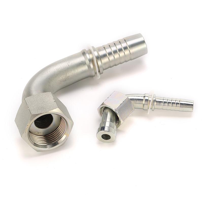 

24291-08-06T ISO Good Quality 90Degree ORFS Female Flat Seat Hydraulic Hose Fitting