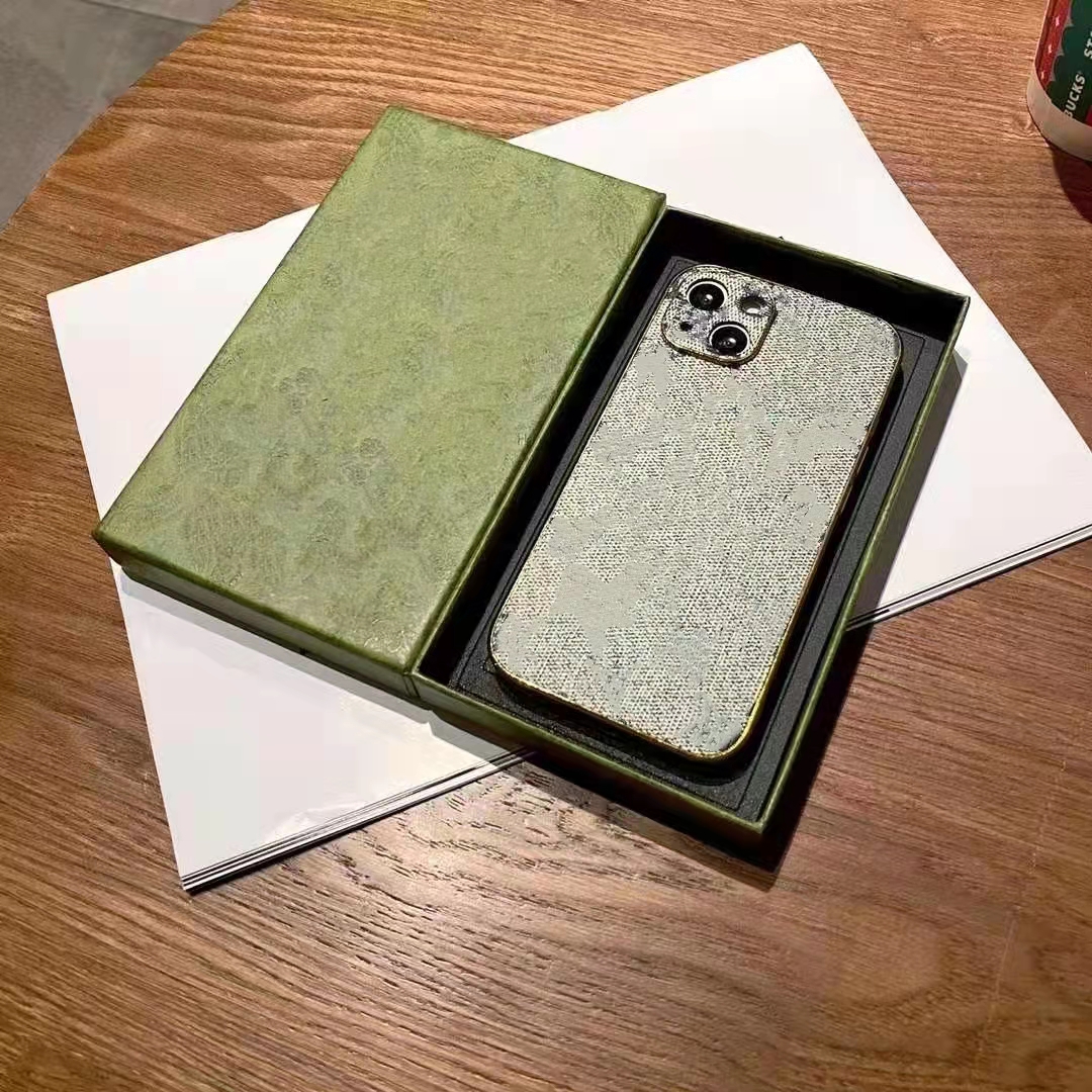 

Electroplated leather phone cases iPhone 12 luxury 13 Promax lens all-inclusive 12 11mini hard shell, Customize