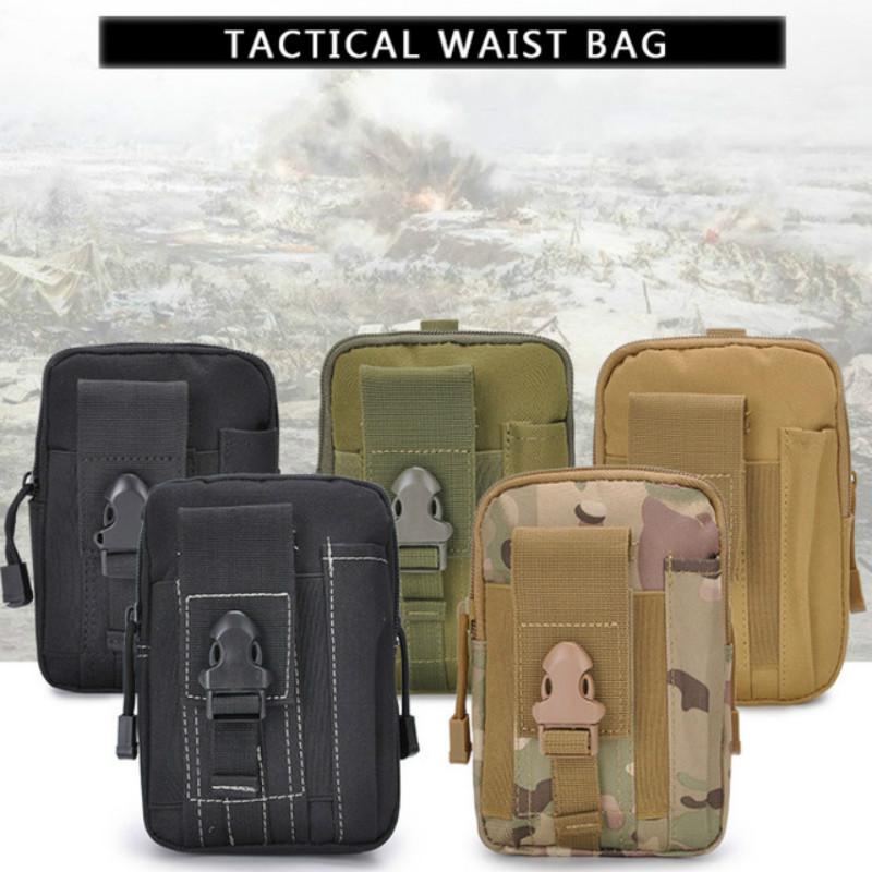 

Sport Casual Tactical Outdoor Belt Molle Waist Bag Men's Sport Casual Waist Fanny Pack Phone case Camping Hunting Bags