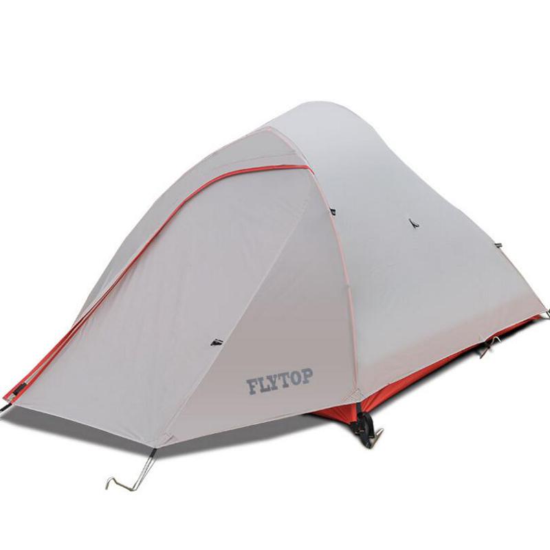 

FLYTOP Ultralight Camping Tents 1 - 2 Person Aluminium Pole 20D Silicon Waterproof Outdoor Hunting Fishing Tourist Hiking Tents