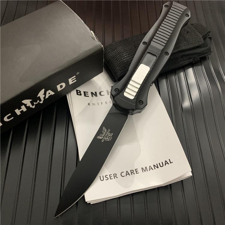 

Benchmade BM 3300 3310BK Infidel Knife Out The Front Double D2 Steel Camping Tactical knife UTX85 knives Tools
