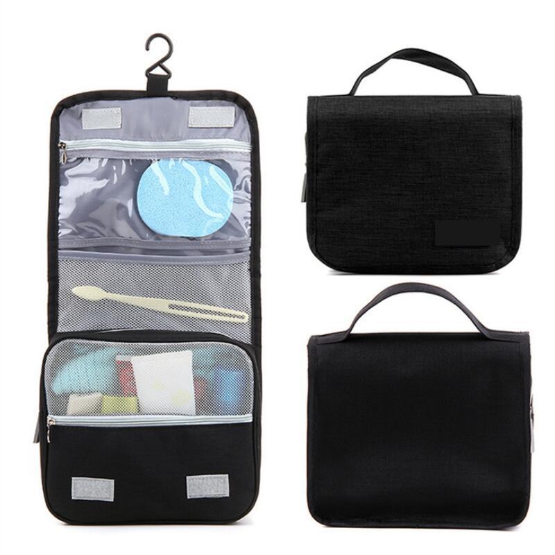 

2020 Simple Unisex nylon waterproof Multifunction bag ladies travel cosmetic bag hook wash storage cationic wash CZ135, Gold