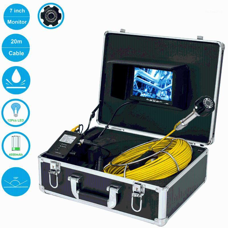 

7inch DVR 20M 1000TVL HD 23MM Camera Lens Drain Sewer Pipeline Industrial Endoscope Pipe Inspection Video Camera1