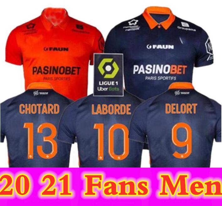

Montpellier HSC soccer jerseys NEW LABORDE DELORT maillot de foot SAVANIER MAVIDIDI MOLLET CONGRE Men football shirts Uniforms 2020 2021, Black;yellow