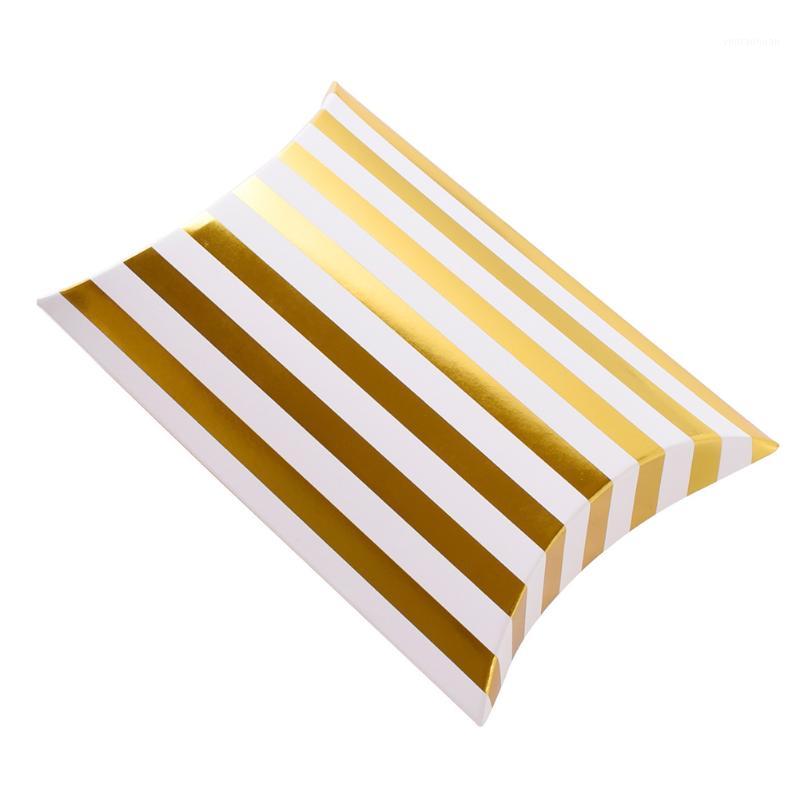 

20pcs Wedding Party Gift Mini Package Birthday Decorations Folding Chocolate Pillow Shape Sweets Cute Paper Candy Box1