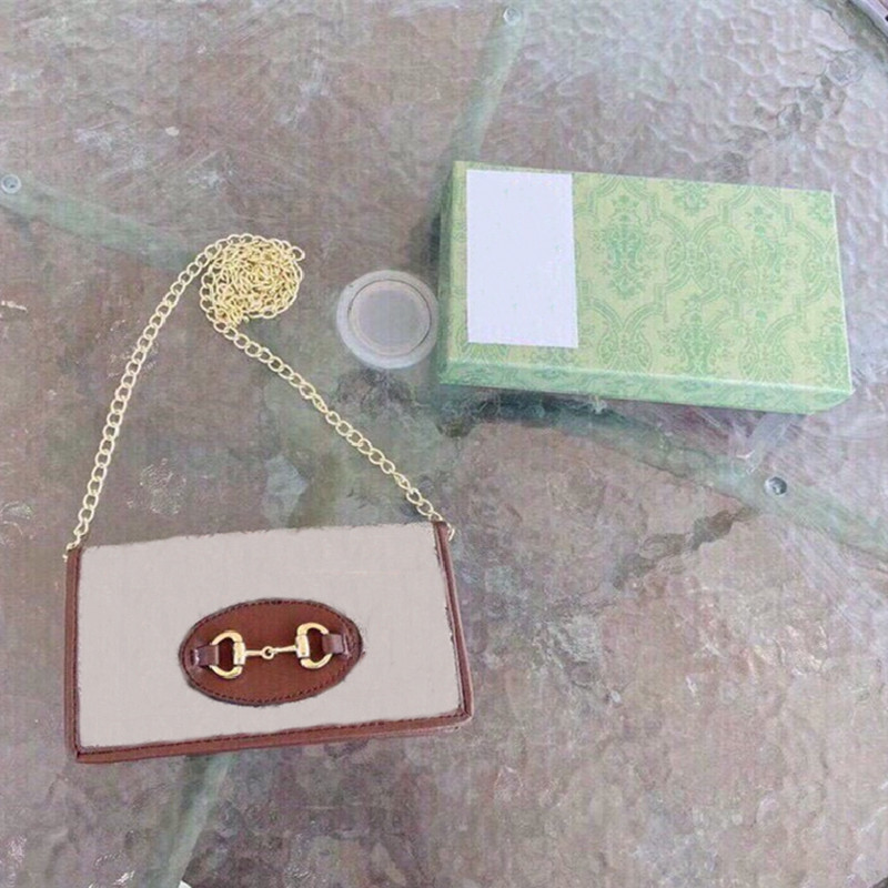 

Mini Women Chain Bags Designer Tiny Key Handbags Purses Wallets Cute Shoulder Phone Bag Tiny Smartphone Cross Body Clutch Purse 1955 Printed Letters High Quality, Multi