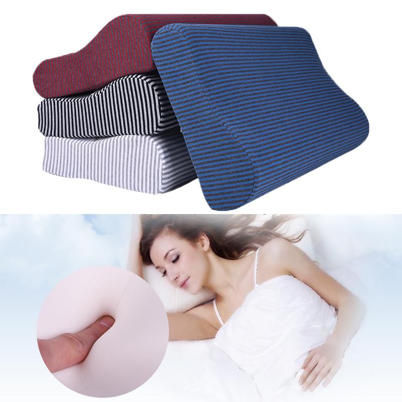 

New Memory Foam Pillow Orthopedic Pillow Latex Neck Cervical Health Care Slow Rebound Massager 4 Colors