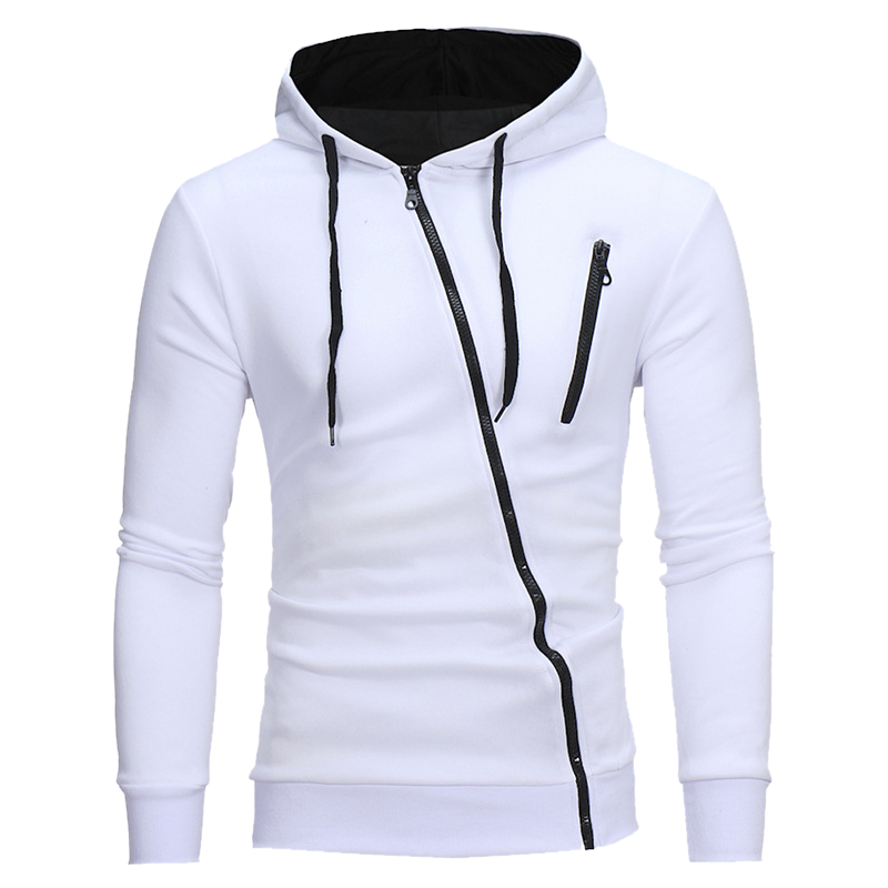 

2020 Autumn Fashion Casual Solid Hoodie Men/women Sweatshirt Hooded Hoodies Pullover Zipper Blouse Plus Size, Color 1