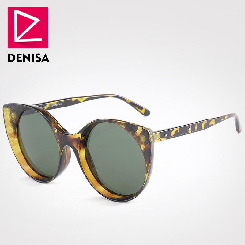 

Sunglasses DENISA Women 2021 Vintage Cat Eye Glasses UV400 Anti-Glare Driving Sun Female Oculos G559451