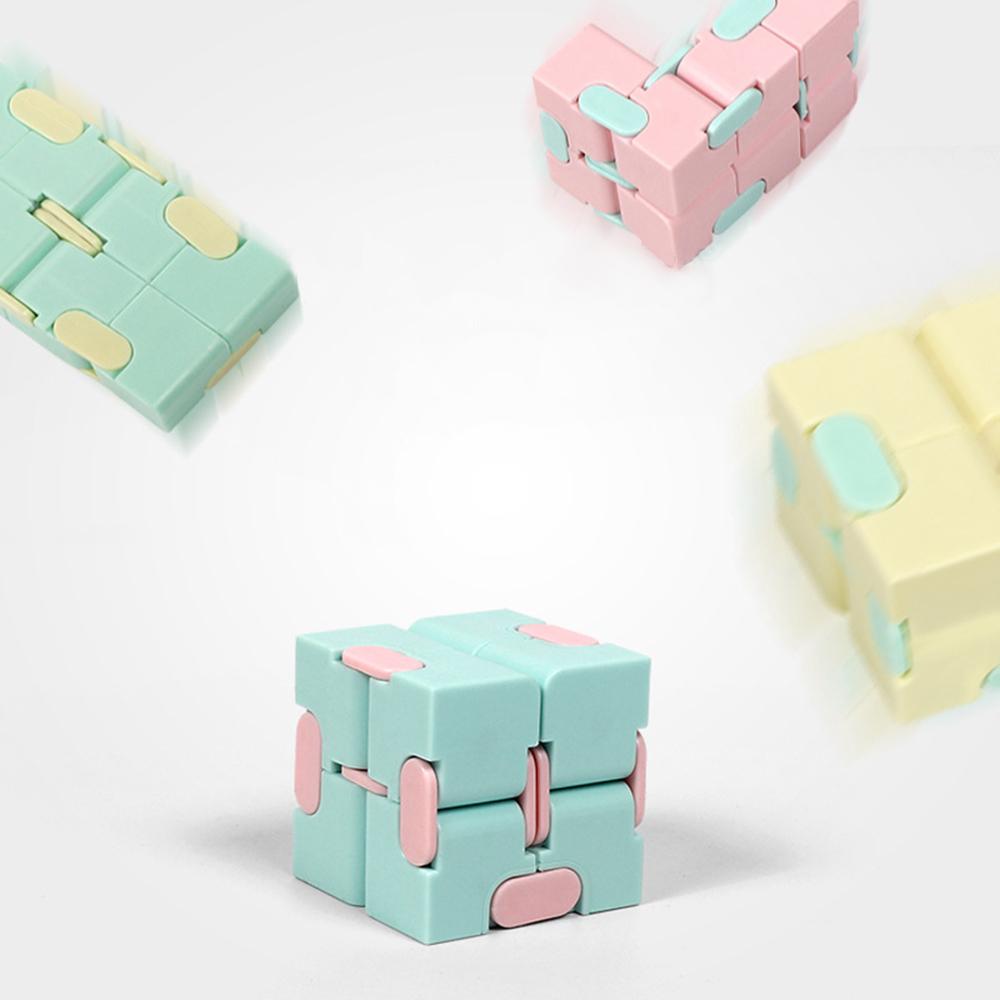 

Fidget toys Children's Fingertips Decompress Portable Lightweight Magic Square Antistress toys infinity cube Puzzle sensory toys FY2486