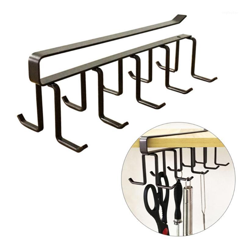 

Mug Holder Coffee Cup Rack Kitchen Under Storage Shelf Cabinet Hanger High Quality Living Room Decoration1