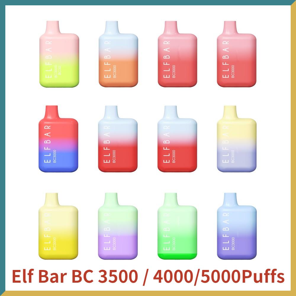 

Newest wholesale elf bar elfbar elfbars lux 4000 5000 puff Puffs bar Disposable electronic cigarette E-Cigarettes pod vaper vape Vapes pen flavors bulk china kit