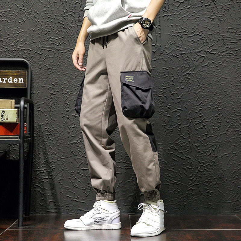 

2021 New Ankle-length Sweatpants Streetwear Spring Autumn Hip Hop Pants Mens Casual Korean Oversize 5xl Joggers Trouers Otn6, K910 a