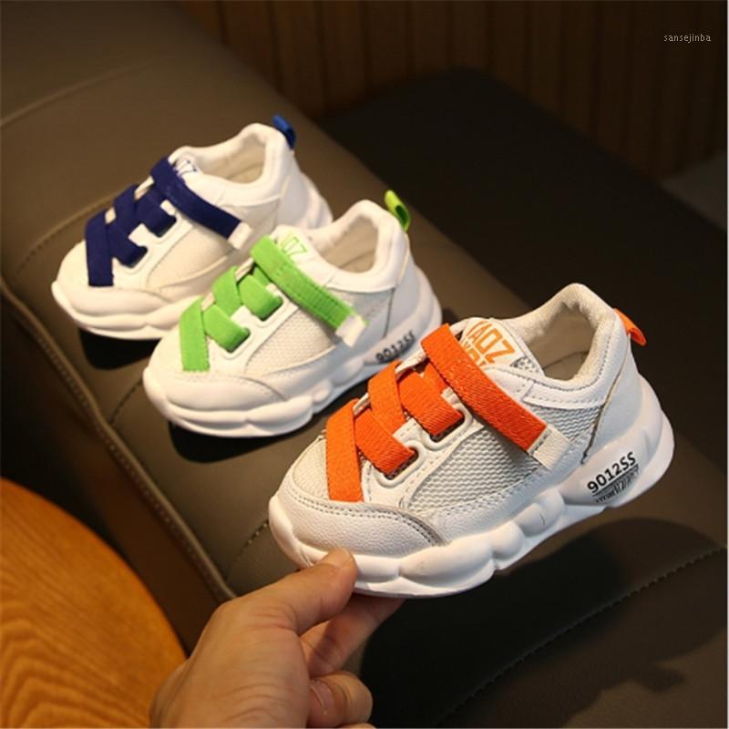 

Children girls boys Casual Shoes sport air mesh breathable shoes with elastic band 3colors 21-30 905 TX091, 905 orange