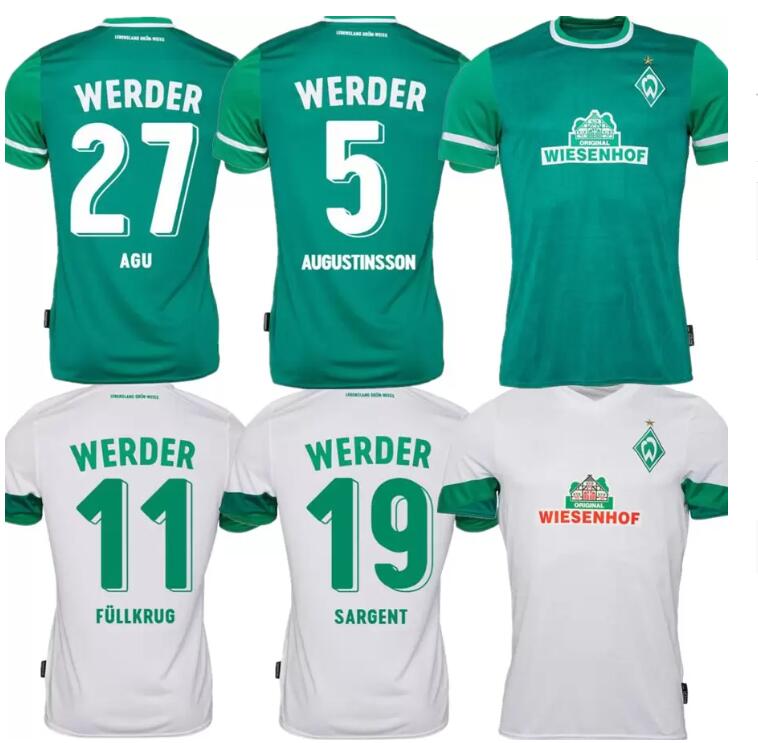

2122 SV Werder Bremen Soccer Jerseys BARGFREDE KRUSE PIZARRO KLAASSEN football shirt FRIEDL FULLKRUG EGGESTEIN OSAKO BITTENCOURT RASHICA VELJKOVIC SARGENT, 20/21 home