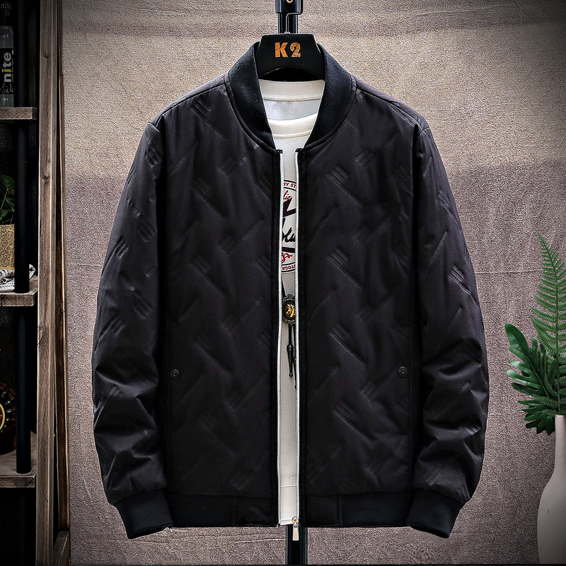 

Men Winter Casual New Zipper Jacket Winter Male Fleece Warm Coats Casual Streetwear Slim men' Jackets and Coat Mens Clothing, Burgundy