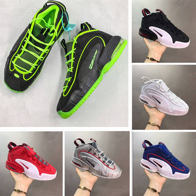

New Penny 1 University Red Volt Black Mens Basket Shoes Cushion Penny Hardaway Baskets 1s one Sports Sneakers trainers