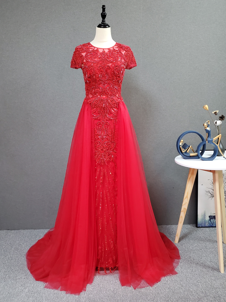 short dresses with tails