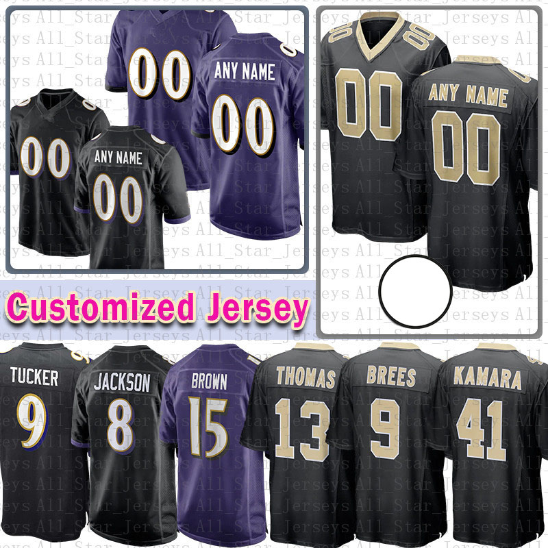

Football custom Jersey Mark Andrews 20 Reed Ray Lewis Demario Davis Steve Gleason J.K. Dobbins Malcolm Roach Jameis Winston Deuce McAllister, Patch+youth (size s-xl)-shengtu