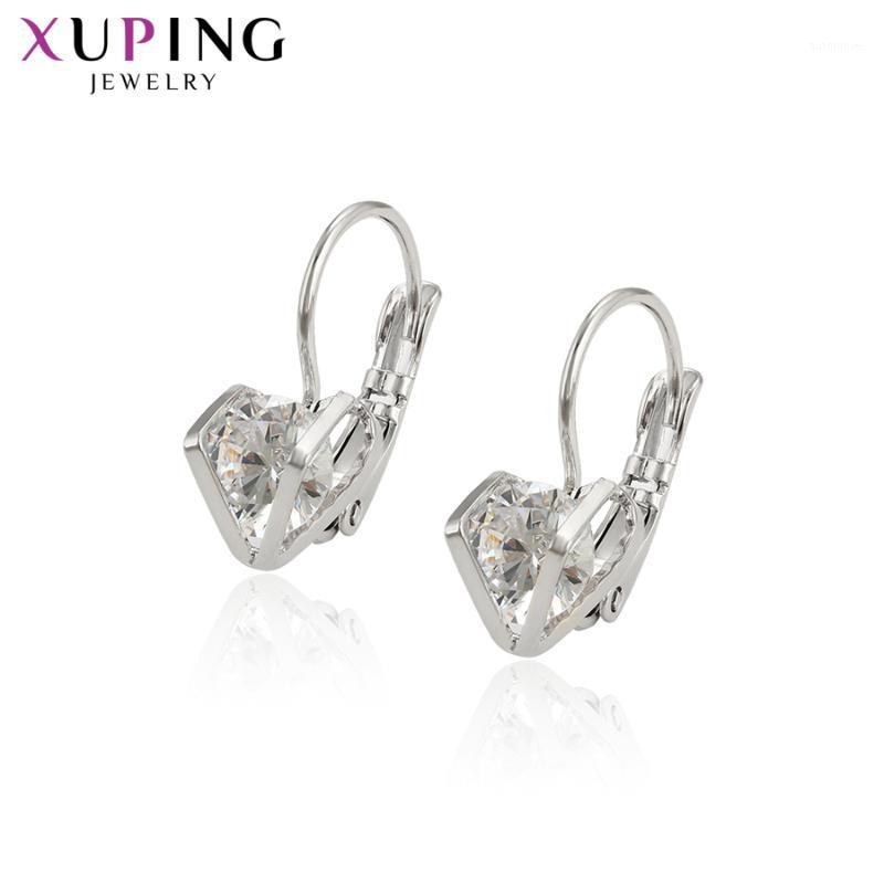 

Xuping Fashion Earrings for Women Luxury Exquisite Hoops Earrings High Quality Jewelry Gifts 964661