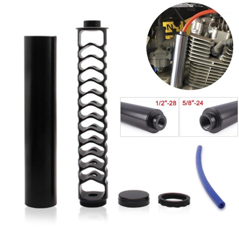 

10 inch 6 inch extension Spiral 5/8-24 or 1/2-28 Alloy Fuel Filter Single Core for NaPa 4003 WIX 24003 Motorcycle Accessories1