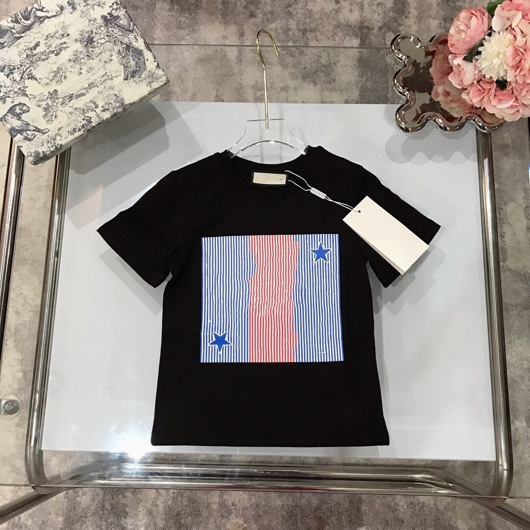 

Kids Fashion T-shirts 2022 New Arrival Short Sleeve Tees Tops Boys Girls Children Casual Letter Printed Pattern T-shirts Pullover g0221., White