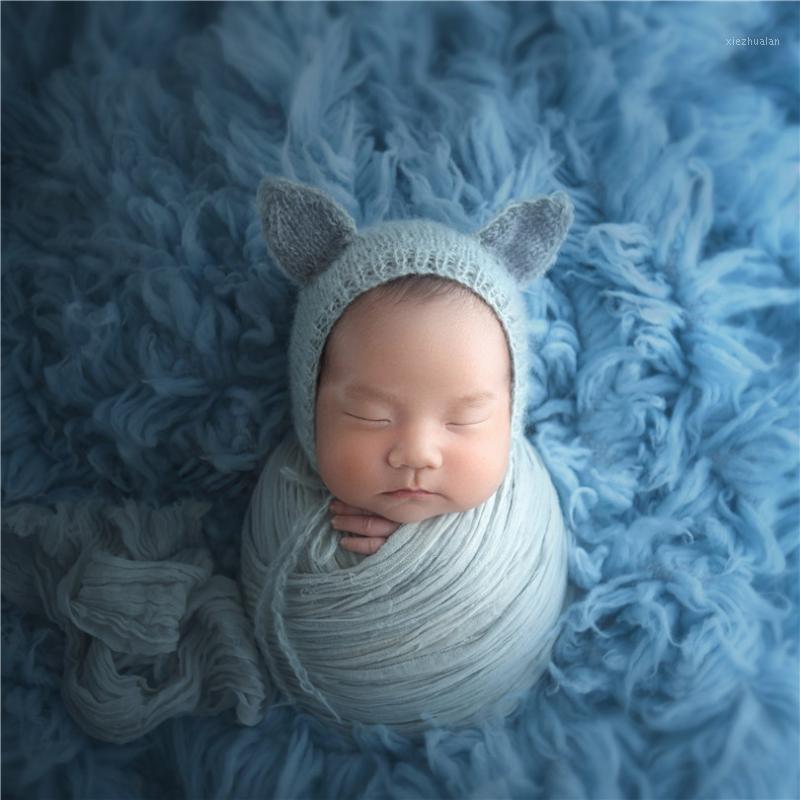 

Photo Prop Hat Knitted Animal Bonnet High Quality Newborn Cap Baby Beanie Croceht Pattern Photography Props1, As photo
