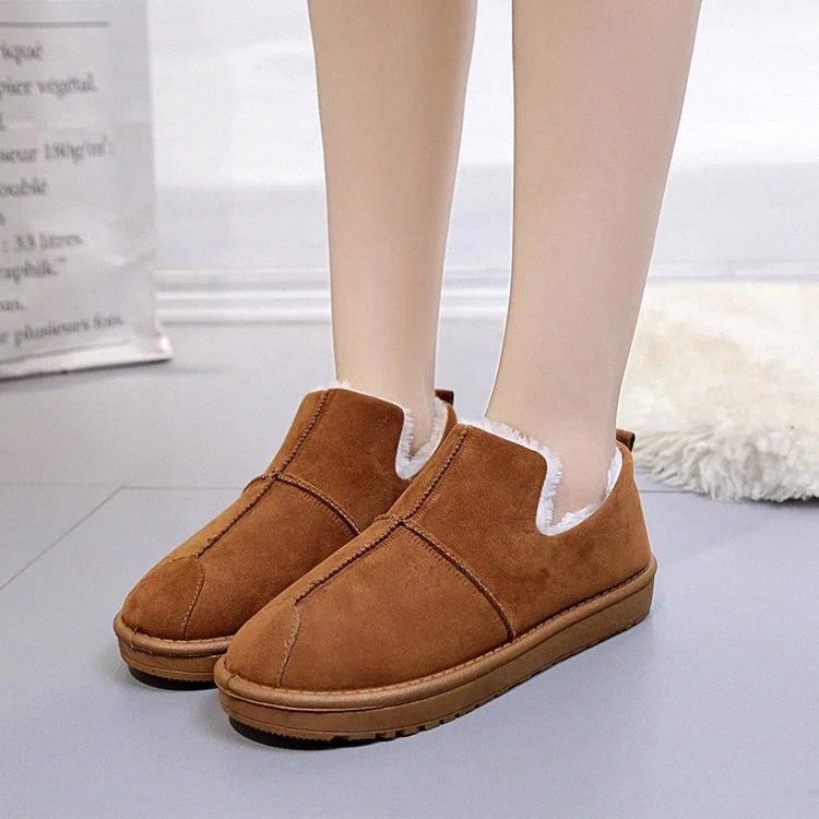 

MHYONS Cotton shoes women 2019 autumn and winter women's shoes soft bottom thick non-slip warm cotton snow boots #Uj3j
