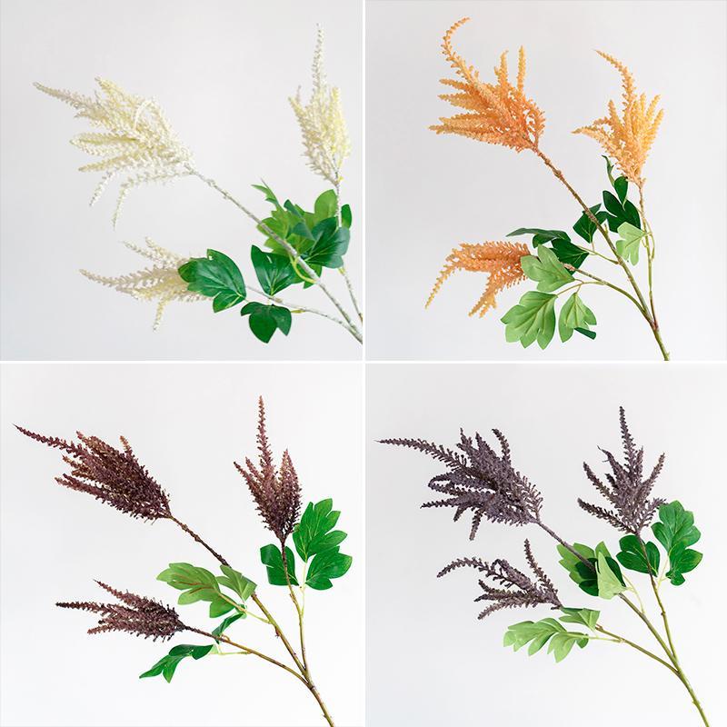 

Three brides arrange flowers materials fake flower simulate flowers decorate DIY, hand wedding scenes silk1, Orange