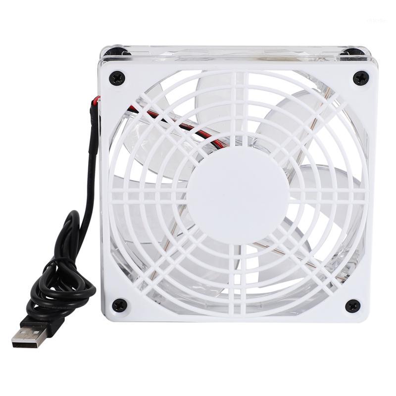 

New Usb 5V Led Cooling Fan Wifi Router Holder Cooler Tv Set-Top Box Support Heatsink Fan For Computer/Pc Pet Box Radiator1