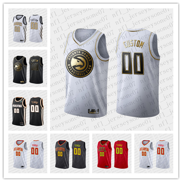 

Custom Mens womens youth atlanta Hawks Basketball red Swingman Jersey