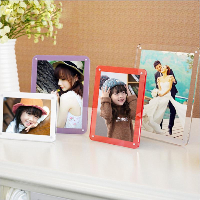 

Acrylic photo frame picture frame decoration picture crystal can be customized to add personal photos birthday gift